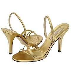 Michael Kors Calista Gold Metallic Nappa Sandals