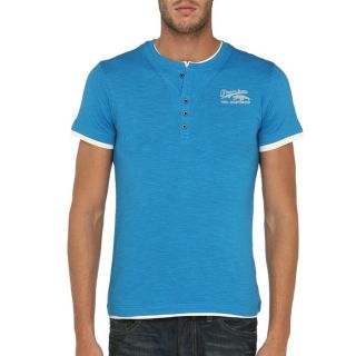 TRAXX T Shirt Homme Bleu et beige Bleu et beige   Achat / Vente T