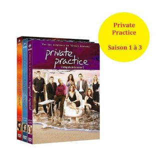 Private practice, saison 1 à 3 en DVD SERIE TV pas cher  