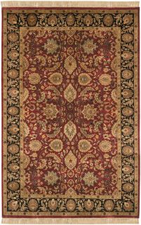 Hand knotted Shiraz Collection Wool Rug (86 x 116)
