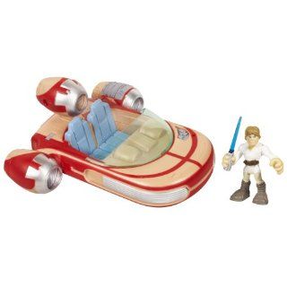 Star Wars Jedi Force Land Speeder With Luke Toys & Games