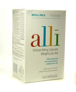 Alli Orlistant Weight Loss Aid (120 Capsules)