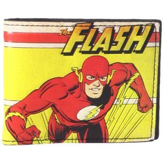 DC Comics Mens Flash Vintage Bi Fold Wallet