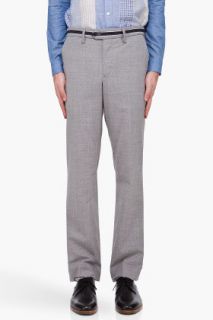 J. Lindeberg Grey Nicolas Stretch Pants for men