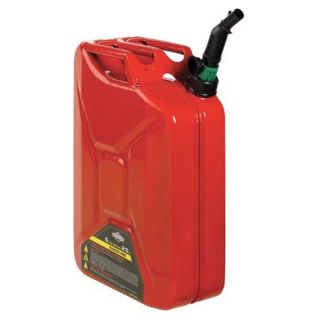 Briggs & Stratton 85043 Spill Proof Gas Can, 5 Gal., Red, Steel