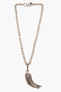 Lanvin Horn Necklace for men