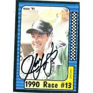 autographed Trading Card (Auto Racing) Maxx 1991 #183 Collectibles