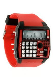 Flud Watches The BPM Watch in Red & Black,Watches for