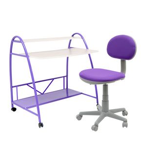 Studio Designs Purple 2 Piece Arc Center Childrens Desk