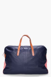 Paul Smith  Afxa Pink And Navy Travel Bag for men