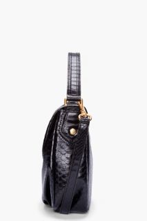 Marc By Marc Jacobs Black Scaled Lil Ukita Bag for women