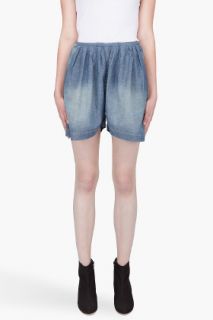 R13 Chambray Shorts for women