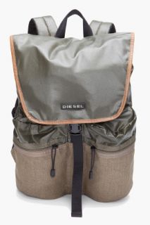 Diesel Green Nickname Backpack for men