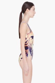 We Are Handsome Cheetah Scoopback One Piece Swimsuit for women