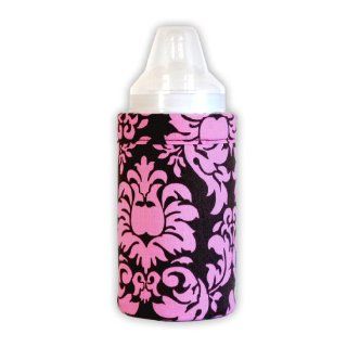 Cocoozy Baby Bottle Cover Pink Damask Classic Cover