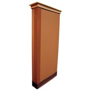 Cortech CGH3X3X48A Corner Guard Bronze 3x48 Adhesive