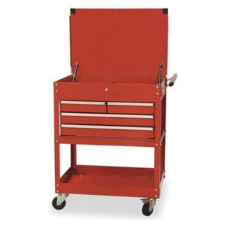 Westward 2CZY5 Utility Cart, 30 Wx20 Dx32 In H, 4 Drawer