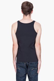 Diesel Black Umtk Johnny Tank Top for men