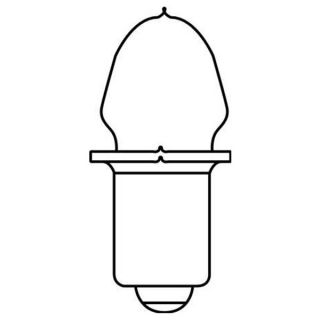 GE Lighting KPR113/BP2 Flashlight Repl Lamp, KPR113, B3 1/2, 2PK