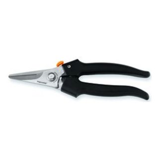 Fiskars 02322402 7.5 Black Multi Snip Spring Action Serrated Snip