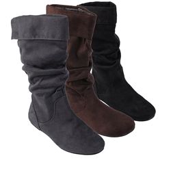 Glaze by Adi Womens Slouchy Microsuede Boots Today $39.09 4.1 (67