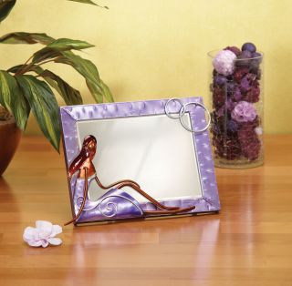 Deco Breeze Small Lady Metal Table Mirror