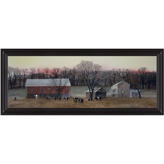 Peter Sculthorpe In from the Fields Framed Print Art