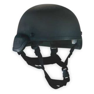 MSA 300690A Ballistic Helmet, Black, 7 1/2 to 7 3/4"