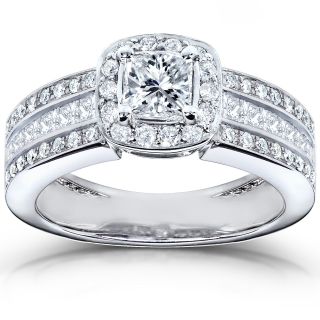 14k White Gold 1ct TDW Diamond Engagement Ring Today $1,576.99