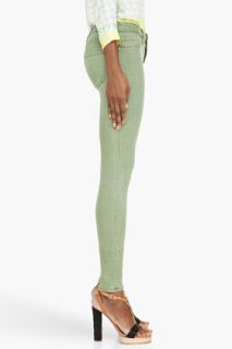 Marc By Marc Jacobs Moss Green Stick Jeans for women