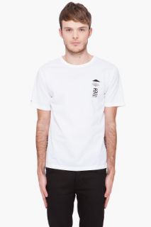 Stussy Deluxe White Mountain Black T shirt for men