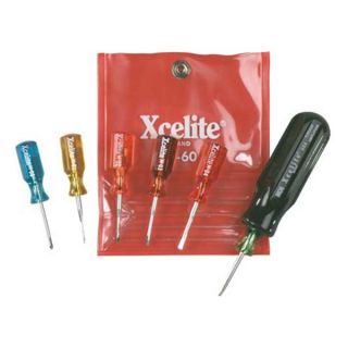 Xcelite M60 Jewelers Screwdriver Kit, 7 Pc