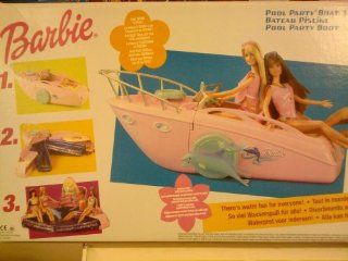 Barbie Pool Party Boat Toys & Games