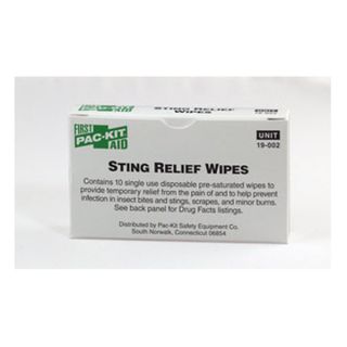 23112 Sting Swabs Soothes the Pain of Insect Bites/Stings 10/box