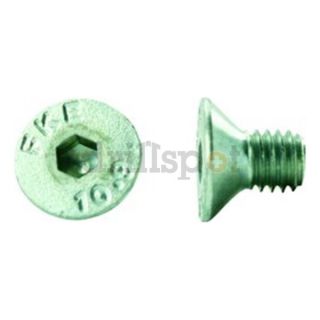 DrillSpot 94412 5/8 11 x 4 1/2 Zinc Finish Flat Socket Cap Screw