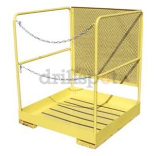 Poly Drum MP 11 36 W x 48D Yellow Economical MP 11 Work Platform