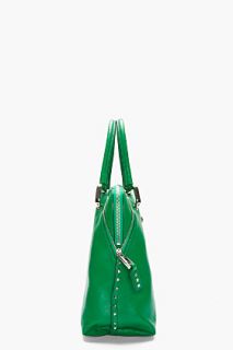 Marc Jacobs Green Leather Studded Rio Tote Bag for women