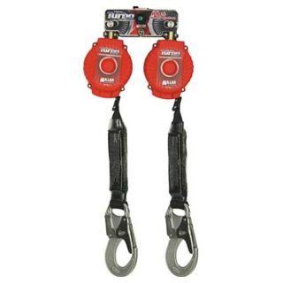 Miller By Honeywell MFLB 11/6FT Fall Protection System, 6 ft., Red, 400 lb.