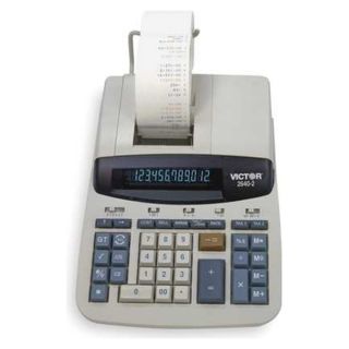 Victor 2640 2 Desktop Calculator, Ribbon, 12 Digits