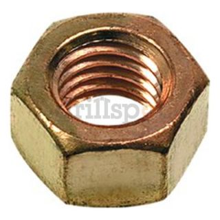 DrillSpot 1174967 1/2 13 Silicon Bronze Finished Hex Nut, Pack of 5