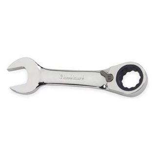 Blackhawk By Proto BW 2216R Ratcheting Combo Wrench, 9/16 in., Stubby