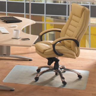 Floortex Ecotex RevolutionMat 48 x 79 inch Recycled Chair Mat for Hard