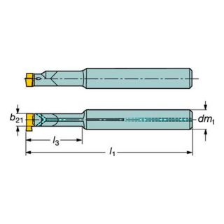 Sandvik Coromant MB E0500 13 09R Internal Boring Bar, MB E0500 13 09R