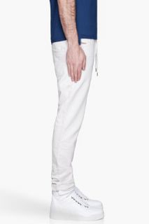 Diesel Off white Braddom swe Trousers for men