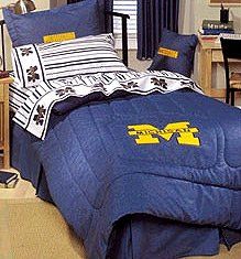 WOLVERINES University of Michigan   Comforter   Full Size
