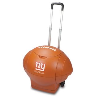 New York Giants Super Bowl Champions Rolling Football Cooler