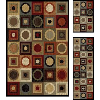 Multi Collection Set of 3 Area Rugs (18x28, 18x5, 5x7) Today $