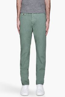 Paul Smith Jeans Green Slim Fit Trousers for men