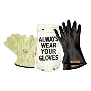 Salisbury GK0011B/7 Electrical Glove Kit, Size 7, Black