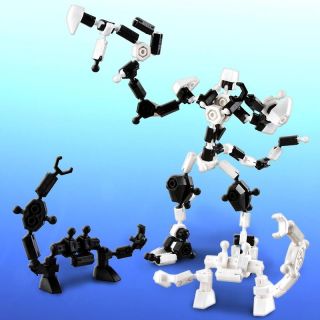 200 piece Assembled Robot Bricks Toy